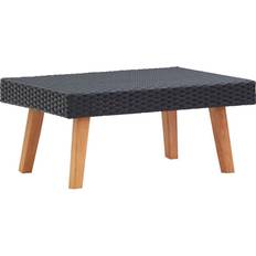 Black Outdoor Coffee Tables Garden & Outdoor Furniture vidaXL 310222