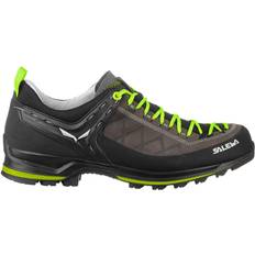 Salewa Mountain Trainer Leather M - Black Smoked/Fluo Green