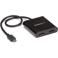 StarTech USB C-2HDMI M-F 0.3m