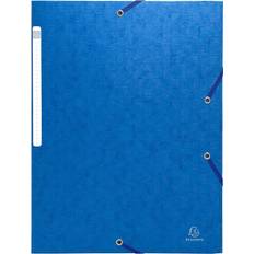 Exacompta 3-Flap Folder with Elastic Straps 600G A4