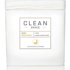 Clean Space Fresh Linens Votive Scented Candle 227g