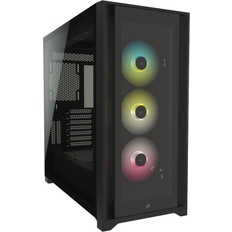 Atx full tower case Corsair iCUE 5000X RGB Tempered Glass