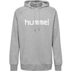 Hummel Go Kids Cotton Logo Hoodie - Grey Melange (203512-2006)