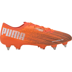 Orange - Soft Ground (SG) Football Shoes Puma Ultra 2.1 MxSGM - Shocking Orange/Puma Black