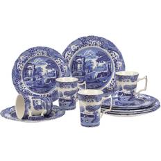 Oven Safe - Porcelain Dinner Sets Spode Blue Italian Dinner Set 12pcs