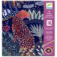 Cheap Creativity Sets Djeco Jungle Scratch Card