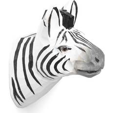 Ferm Living Hooks & Hangers Ferm Living Animal Hand Carved Hook Zebra