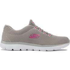 Skechers Gym & Training Shoes Skechers Summits W - Grey/Hot Pink