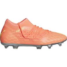 35 ½ - Artificial Grass (AG) Football Shoes Puma Future 5.3 Netfit FG/AG M - Nrgy Peach/Fizzy Yellow