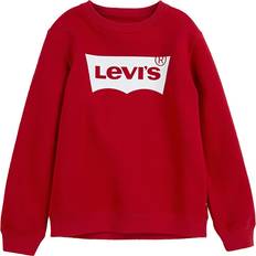 Levi's Kid's Batwing Crewneck - Red/White/Multi Colour