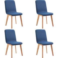 Polyester Kitchen Chairs vidaXL 249058 Kitchen Chair 93cm 4pcs