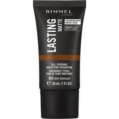 Rimmel Lasting Matte Foundation #605 Deep Chocolate