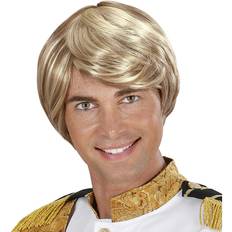 Royal Short Wigs Fancy Dress Widmann Dream Prince Wig