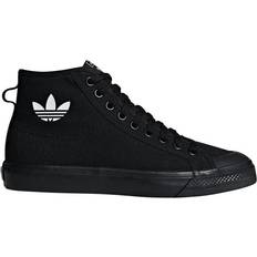 Adidas Nizza High Top - Core Black/Core Black/Cloud White