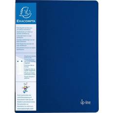 Blue Clipboards & Display Stands Exacompta Opaque PP Display Book A4 20 Pockets