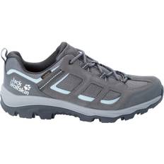 Fabric Hiking Shoes Jack Wolfskin Vojo 3 Texapore Low W - Tarmac Grey/Light Blue