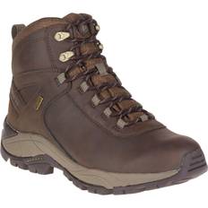 Merrell 46 ½ - Men Hiking Shoes Merrell Vego Mid Leather Waterproof M - Espresso