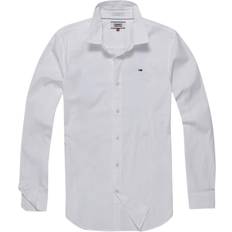 Tommy Hilfiger Men Tops Tommy Hilfiger Original Stretch Slim Casual Shirt - Classic White