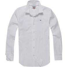 White Shirts Tommy Hilfiger Original Stretch Slim Casual Shirt - Classic White