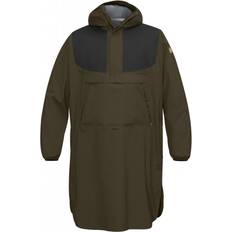 Fjällräven Men - XS Rain Clothes Fjällräven Lapland Eco-Shell Poncho - Dark Olive