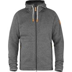 Fjällräven Övik Fleece Hoodie - Dark Grey