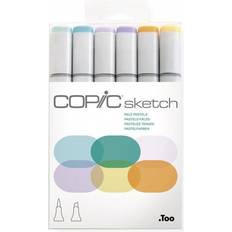 Copic Sketch Pale Pastels 6-pack