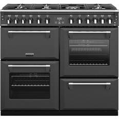 Stoves 100cm - Dual Fuel Ovens Induction Cookers Stoves Richmond Deluxe S1000DF Anthracite, Grey