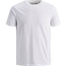 Jack & Jones Slim T-shirts & Tank Tops Jack & Jones Organic Cotton T-shirt - White/White