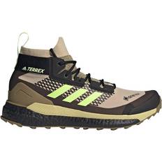 Adidas Multicoloured Hiking Shoes Adidas Terrex Free Hiker GTX - Savanna/Hi-Res Yellow/Core Black