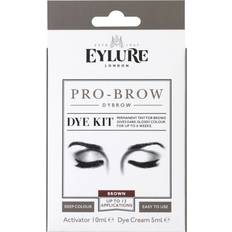 Cream Eyebrow & Eyelash Tints Eylure Pro -Brow Dybrow Dye Kit Dark Brown
