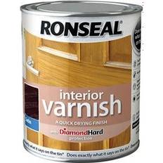 Ronseal Brown - Wood Protection Paint Ronseal Diamond Hard Protection Walnut 0.75L Wood Protection Walnut