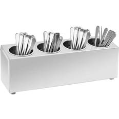 Silver Utensil Holders vidaXL 4 Rum Utensil Holder