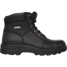 Skechers Men Lace Boots Skechers Relaxed Fit Workshire ST M - Black