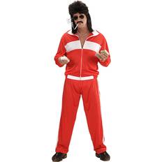 Widmann 80's Costume Tracksuit Red