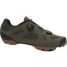 Green - Women Cycling Shoes Giro Rincon - Olive/Gum