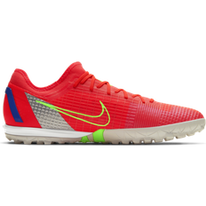 48 ½ - Turf (TF) Football Shoes Nike Mercurial Vapor 14 Pro TF - Bright Crimson/Indigo Burst/White/Metallic Silver