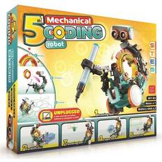 Interactive Robots on sale 5 in 1 Mechanical Coding Robot