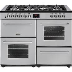 110cm - Silver Gas Cookers Belling Farmhouse 110DFT Silver