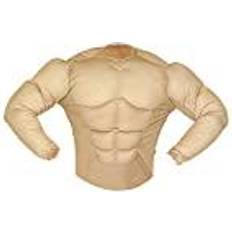 Widmann Children's Costume Muscle Shirt Beige