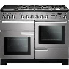 110cm - Stainless Steel Gas Cookers Rangemaster PDL110DFFSS/C Stainless Steel