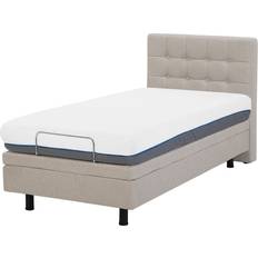 Beds & Mattresses Beliani Duke Adjustable Bed 90x200cm