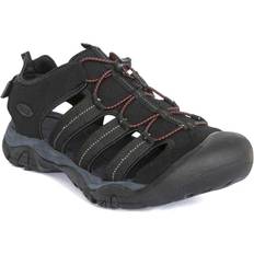 Men - Textile Sport Sandals Trespass Torrance - Black