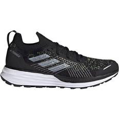 Adidas 7 - Trail - Unisex Running Shoes adidas Terrex Two Primeblue - Core Black/Cloud White/Solar Yellow