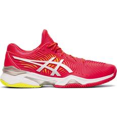 Pink Racket Sport Shoes Asics Court FF 2 Clay W - Laser Pink/White