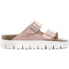 Birkenstock Arizona Platform Suede Leather - Soft Pink