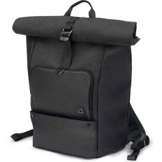 Roll Top Computer Bags Dicota Style Backpack 15.6" - Black