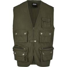 Urban Classics Worker Vest - Dark Olive (TB3197)