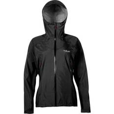 Rab S - Women Outerwear Rab Downpour Plus Waterproof Jacket - Black