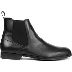Hugo Boss Men Boots HUGO BOSS Boheme Chelsea Boot - Black Leather