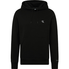 Calvin Klein Cotton Blend Fleece Hoodie - CK Black